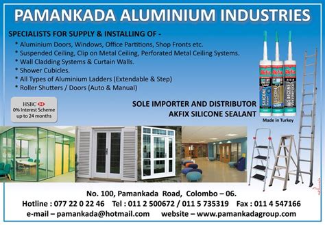 aluminum fabrication in sri lanka|aluminium companies in sri lanka.